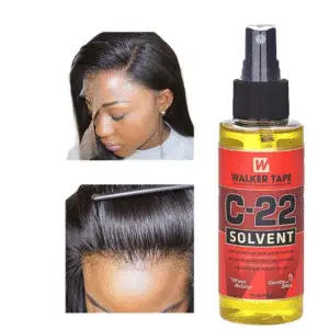 Waller C22 Solvent (118ml), For Hair Wig Cleaning