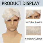 White Hair Full Head Wig