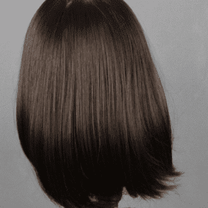 BobCut Wig with Puff for Men